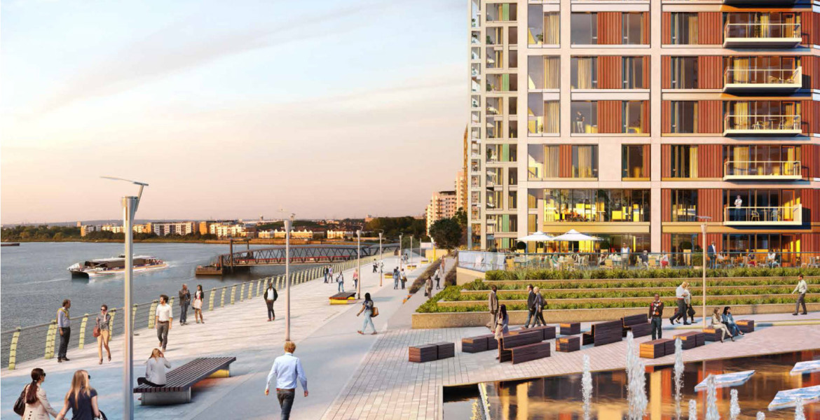 The Royal Arsenal Riverside Waterfront UK Property Investment CSI PROP